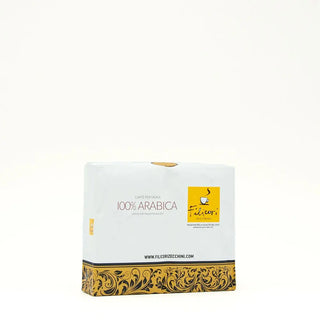 Caffè macinato 100% Arabica per Moka di Filicori Zecchini, un'esperienza aromatica unica e avvolgente.