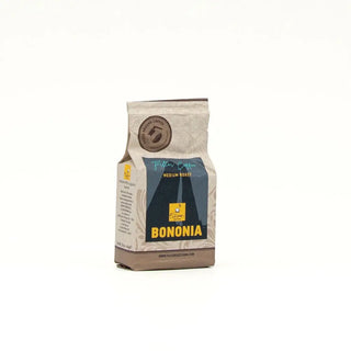 Caffè Macinato Bononia Filtro, miscela premium ispirata a Bologna, disponibile da Filicori Zecchini.