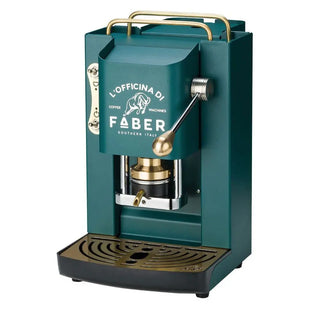 FABER Pro DeLuxe Basic | Macchina per Cialde ESE, elegante e potente, ideale per gli amanti del caffè. Prodotto in Italia.