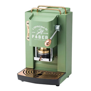 FABER Pro DeLuxe Basic | Macchina per Cialde ESE, un'elegante soluzione per caffè di alta qualità, prodotta in Italia.