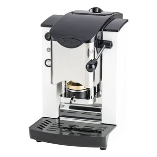 FABER Slot Inox Ottone | Macchina per Cialde ESE, ideale per un caffè di alta qualità a casa. Perfetta per veri amanti del caffè.