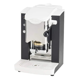 FABER Slot Inox Ottone | Macchina per Cialde ESE, elegante e ideale per un caffè di alta qualità a casa.