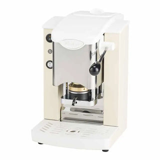 FABER Slot Inox Ottone | Macchina per Cialde ESE, elegante e perfetta per caffè di alta qualità a casa.