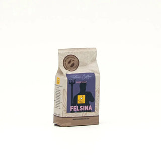 Felsina Filtro | Caffè Macinato, confezione elegante che rappresenta il gusto premium di Bologna.