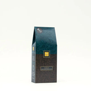 Forte | Caffè Macinato in confezione elegante, miscela intensa e aromatica, ideale per gli amanti del caffè.