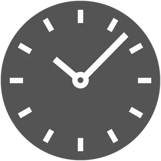 Icona con orologio.