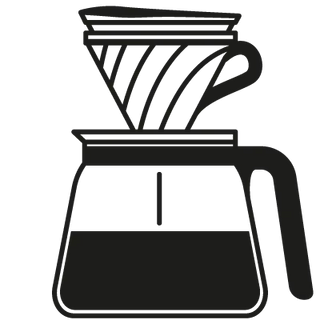 Icona pour over V60.