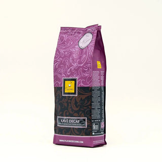 Kavè Decaffeinato | Caffè in Chicchi, una miscela di alta qualità per un gusto intenso senza caffeina.