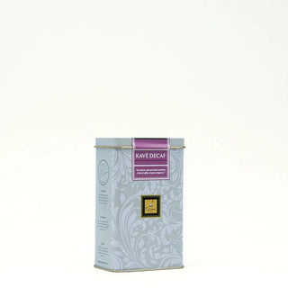 Kavè Decaffeinato | Caffè Macinato in confezione elegante, per un gusto ricco senza caffeina. Perfetto per ogni momento.