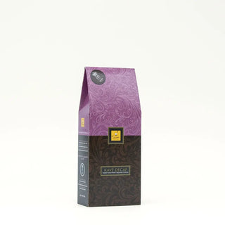 Kavè Decaffeinato | Caffè Macinato in confezione elegante, ideale per gustare un caffè ricco senza caffeina.