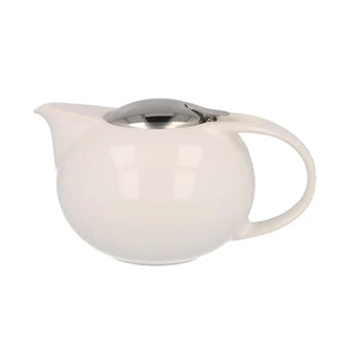 Teiera in porcellana Zoe, elegante e funzionale, perfetta per esaltare ogni pausa tè con stile.